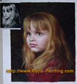 portrait oil painting from photo